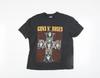 Мужская черная футболка с графическим принтом группы Guns N' Roses Размер S