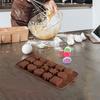 Silicone Chocolate Molds for Truffles Caramel Hard Candy Food-Grade Reusable Easy To Clean Chocolates Candies Jelly Kitchen Essential