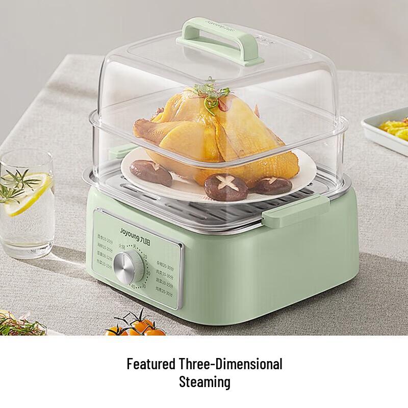 Joyoung 10L Multifunctional Electric Food Steamer CN plug (adapter included)