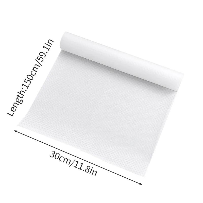 EVA Cabinet Mat Cabinet Liner Reusable Drawer Liners Non-slip Refrigerator Mat Fridge Waterproof Moisture-proof Drawer Mat