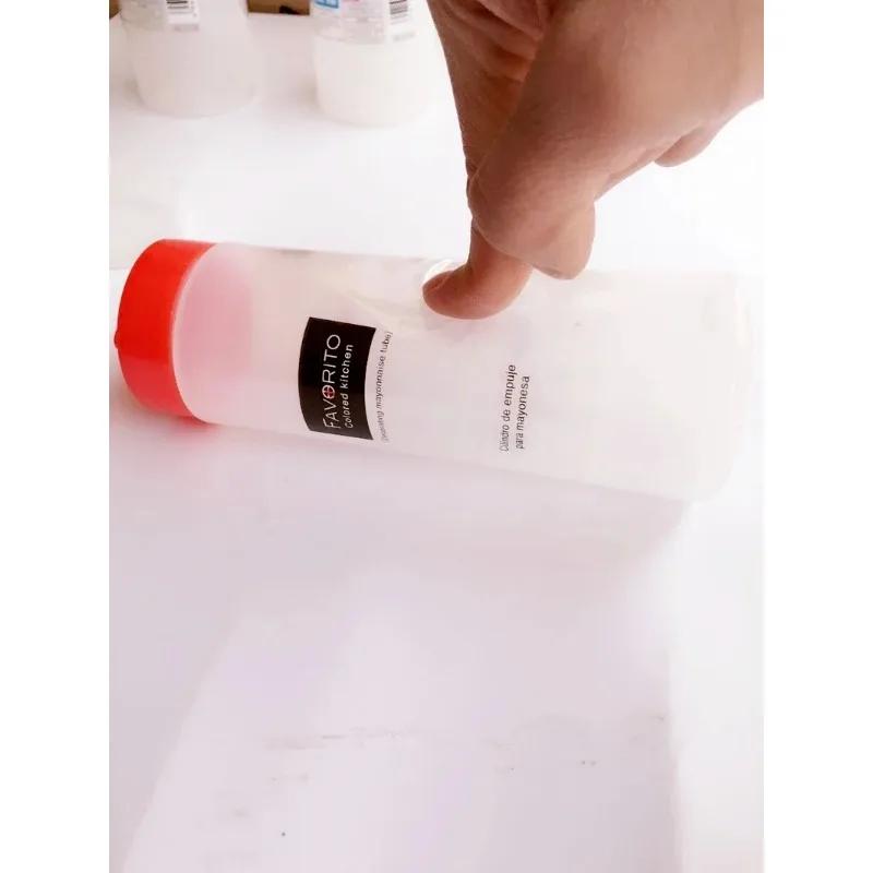 Салатная заправка Приправа Бутылка для соуса с крышкой на 4 отверстия Бутылка для салата Бутылка для соуса Масленка Дозатор соуса Гаджет