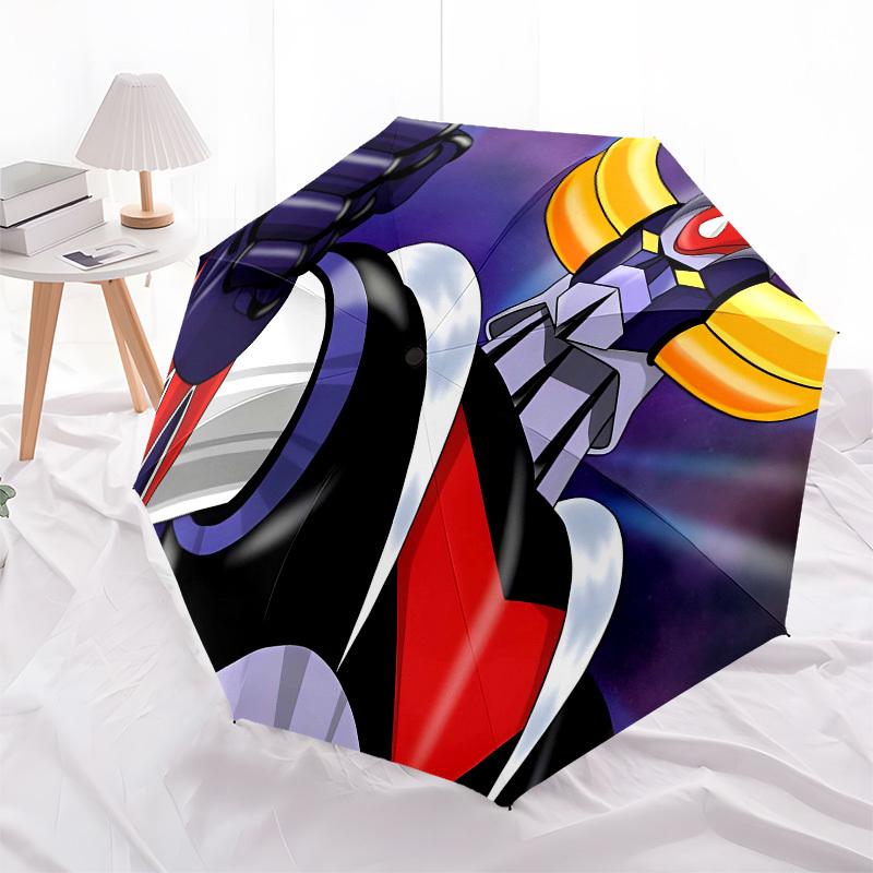 Robot, Space Automatic Opening and Closing, 8 rib Structure Portable Umbrella, Suitable for Men and Women in All Seasons Perfect Gift for H