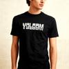 Мужская футболка VOLCOM PREMIUM с фактурой «broken» Унисекс