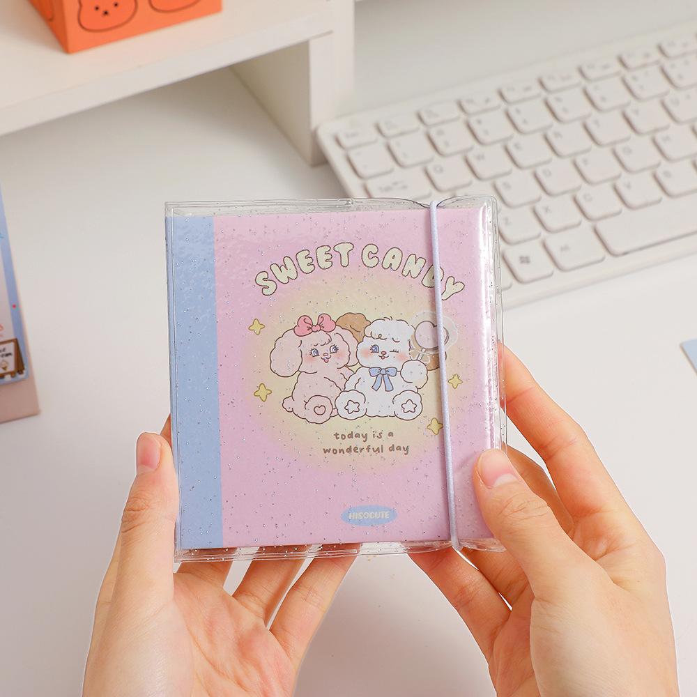 Kawaii ins Cake Rabbit 1/2/3 дюйма Kpop фотокарты коллекционные книжные фотокарточки мини-переплет альбом канцелярские принадлежности