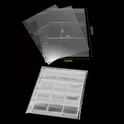 9/12 сеток, классический пластиковый держатель для монет, чехол для хранения денег, альбом, чехол для альбома