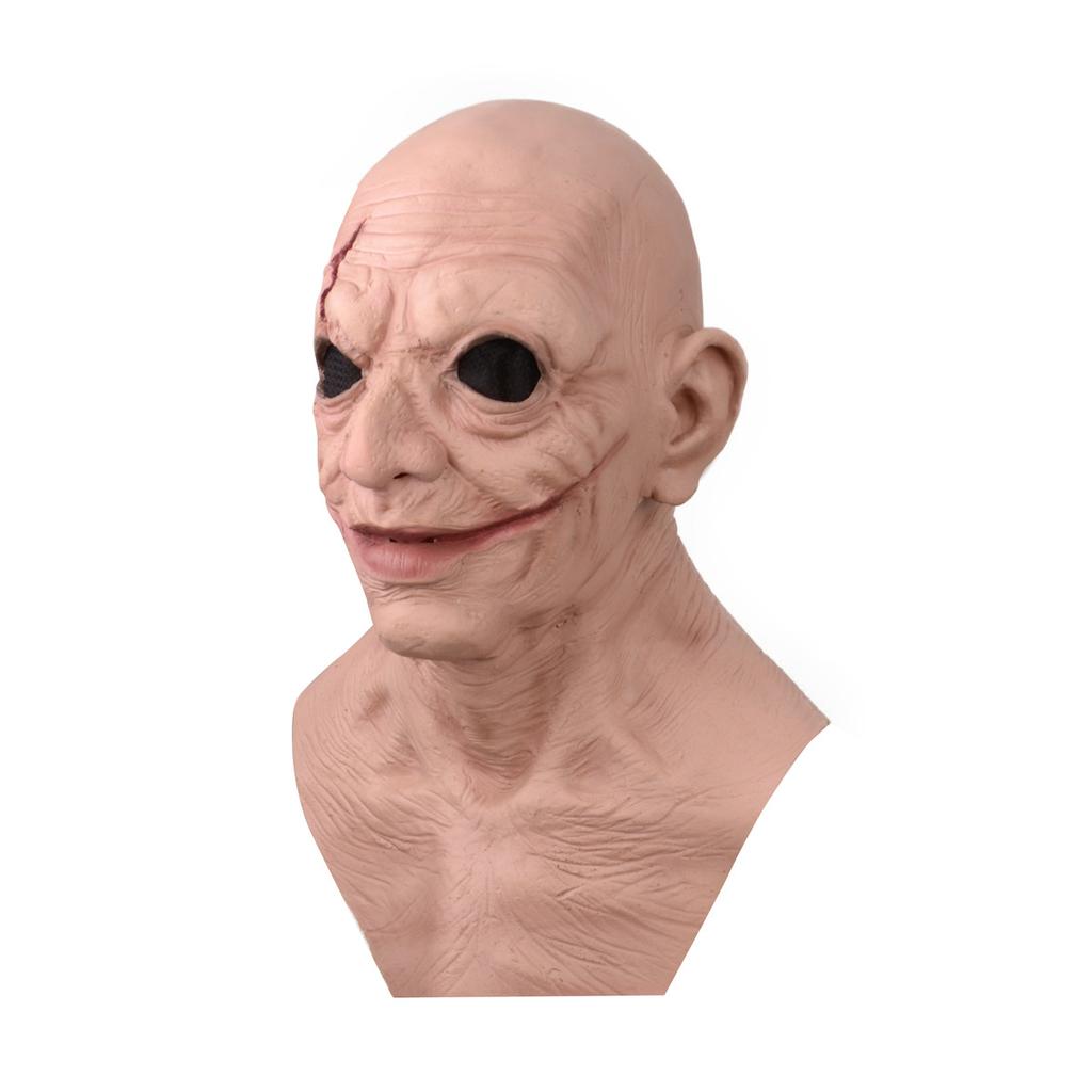 Horror Masquerade Supplies Full Face Adult Mask Halloween Latex Head Scary Mask