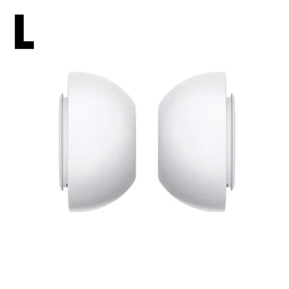 Премиальные Мягкие Силиконовые Насадки для Наушников Подходят для Apple Airpods Pro 1-го 2-го Ультра-Комфортные Противоскользящие Сменные Насадки XS/S/M/L