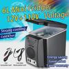 6L Mini Refrigerator: Compatible with 110V/220V for Global Use, British, European, and Japanese Standards