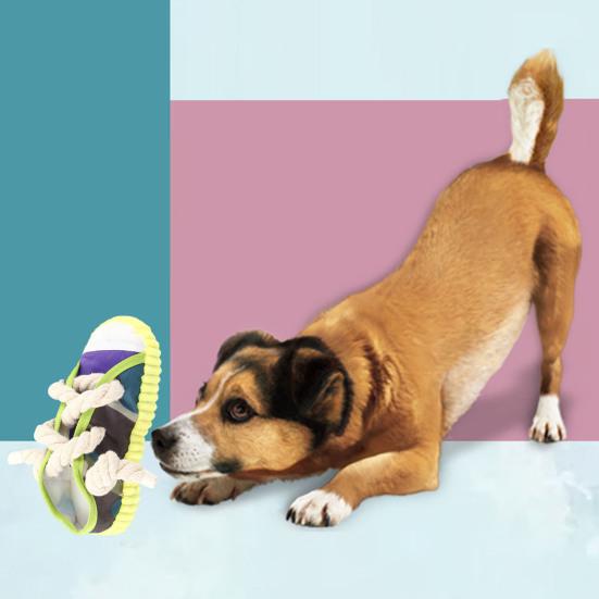 Игрушка для жевания собак в форме ботинка, интерактивная пищащая игрушка для щенков, прорезывающихся зубов, избавление от скуки, товары для животных