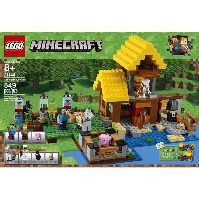 LEGO Minecraft Фермерский домик 21144 (549 деталей) многокрасочный