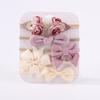 10Pcs Luxury Nylon Elastic Headband Flower Lace Hair Ties  for Baby Girl Infant Newborn Toddler