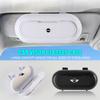 HQZQB1 Car Sun Visor Eyeglass Card Holder Sunglasses Storage Box Case For MINI Cooper S JCW WORKS R55 R56 F55 F56 R57 R58 R59 R50 R60