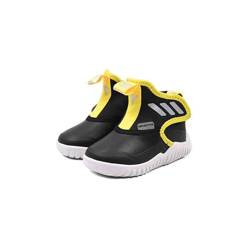adidas Rapidazen I Средние Нескользящие Износостойкие Высокие Детские Кроссовки Черные Для Младенцев и Малышей GX7131