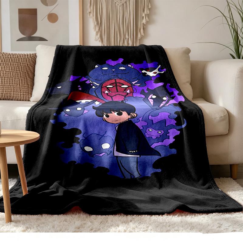 Solo Leveling Soft and comfortable flannel Suitable for sofas living rooms outdoor camping travel and also makes a great anniversary gif
