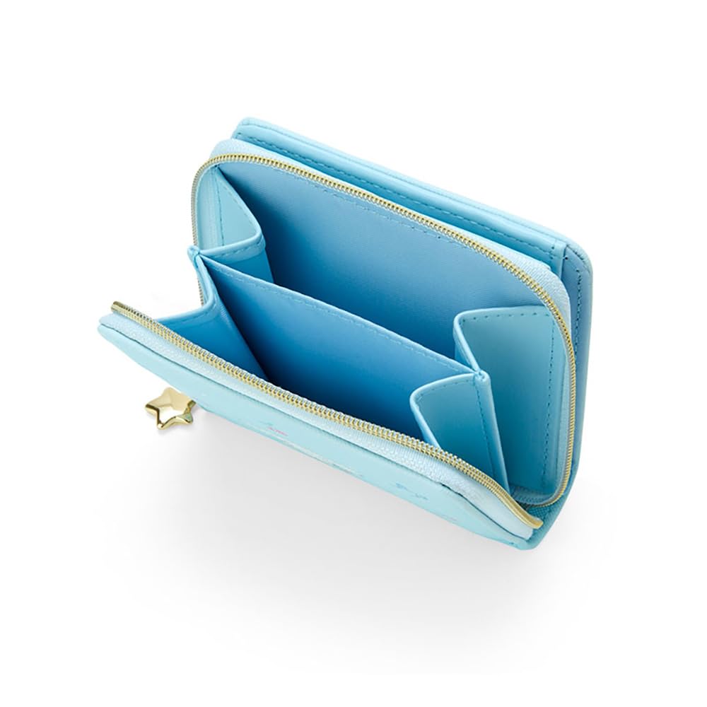 Sanrio (САНРИО) Кошелек Sanrio Cinnamoroll Cinnamoroll 9 x 10,5 x 2,5 см Детский кошелек с персонажем 126012 SANRIO