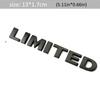 DSYCAR 1Pcs 3D Metal LIMITED Car Side Fender Rear Trunk Emblem Badge Sticker Decals for JEEP Wrangler Compass Commander Cherokee az1