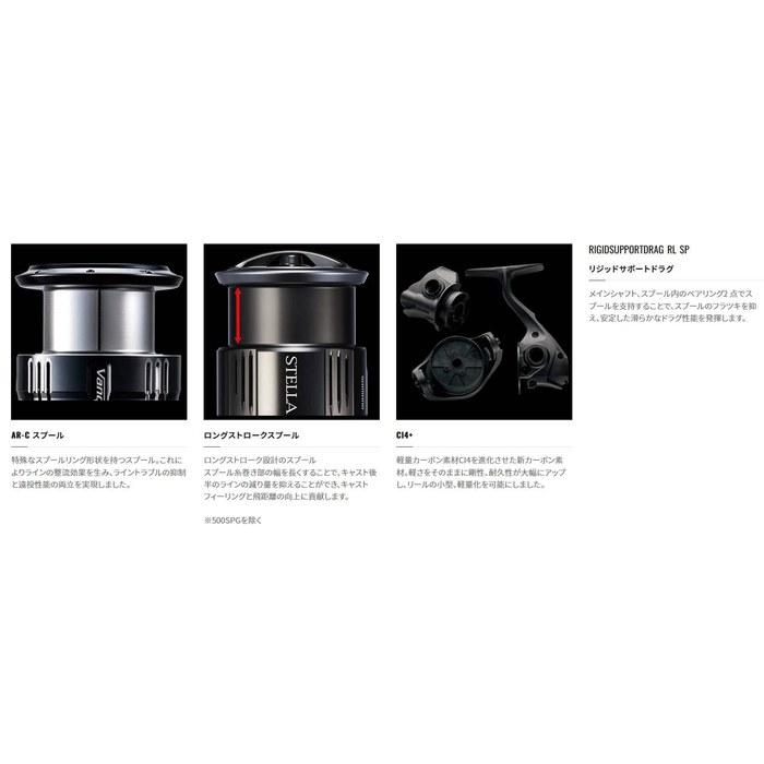 Спиннинговая катушка Shimano 21 Soare XR C2500S Ajiing/Mebaring Black