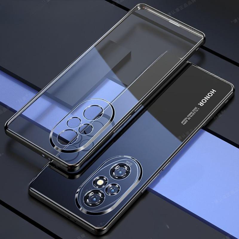 For Huawei Honor 200 Pro Electroplating Phone Case For Honor200 200Pro Lens All-inclusive Silicone Soft Shell Cover