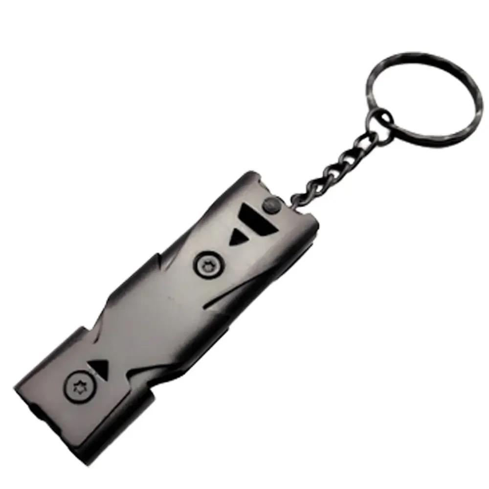 Emergency Whistle Keychain - Loud Decibel Portable Survival Tool For Outdoor Adventures And Camping 