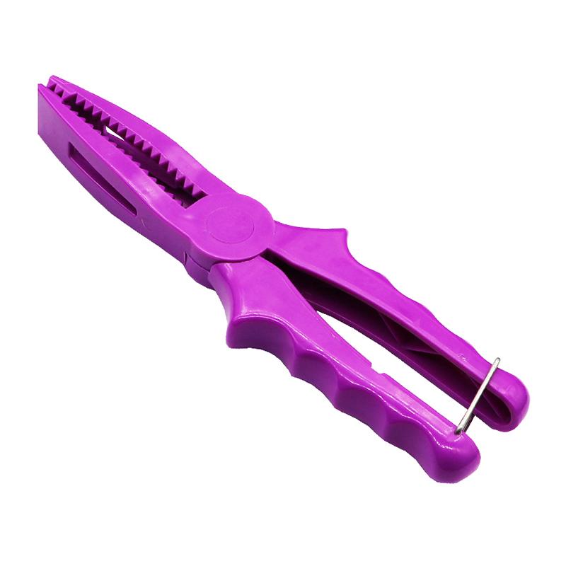 Fishing Grabber Pliers Abs Fish Clamp Grip Catch Release Tool Hook Extractor Fish Body Holder Tongs Scissors Fishing Pliers