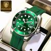 New TOP Brand Luxury Men's Watch With Box Waterproof Luminous Silicone Calendar Men's Quartz Watches