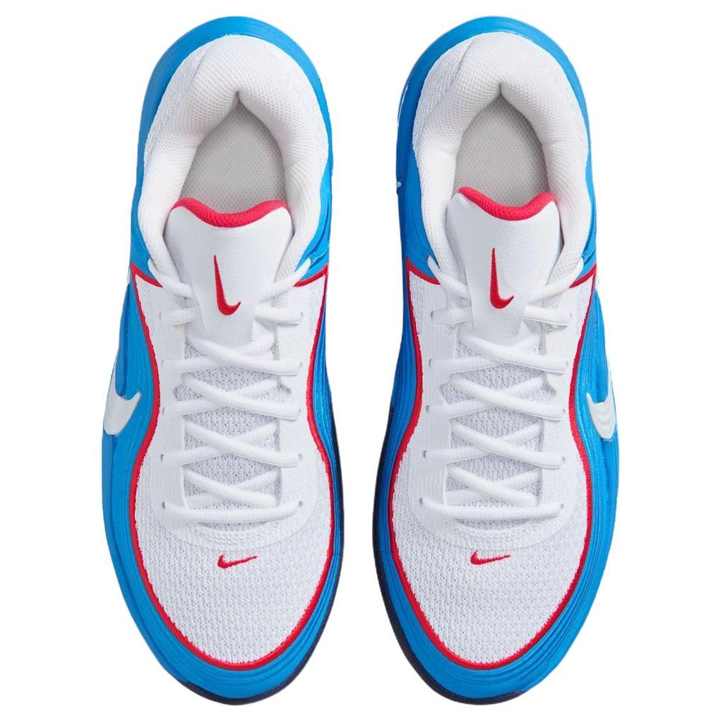 Nike Баскетбольные кроссовки Precision 8 Низкие Унисекс Сине-белые IH1104-101