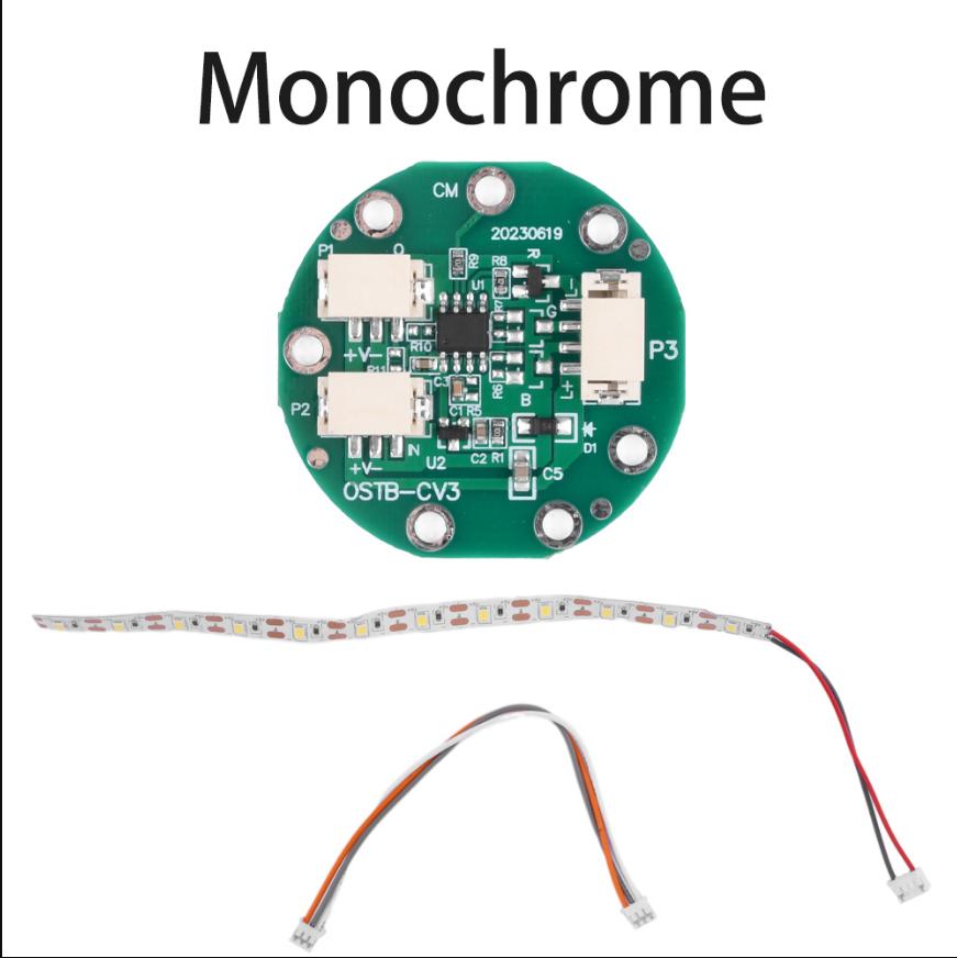 Круглый светодиод RGB, цветной речной свет, сенсорный индукционный выключатель, воздушный сепаратор, речной настольный светильник, ячейка, набор для самостоятельной сборки катушки, модуль привода