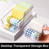 Storage Case Stationery Container Drawer Separate Storage Storage Box Note Holder Desktop Organizer