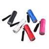 Aluminum Alloy Invisible Ink Marker 395nm 9 LED Flashlight Ultra Violet Purple Light UV Torch