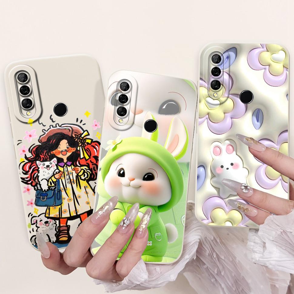 Чехол для Huawei Y6p 2020 Роскошный чехол с рисунком панды Мягкий силиконовый чехол для телефона Для Huawei Y 6p Y6p HuaweiY6p MED-LX9 Бампер