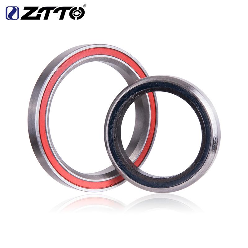 ZTTO MTB Road Bike Internal Threadless Headset SEMI-INTEGRATED CNC Headset 1 1/8"-1 1/2" Sealed Bearing Straight Tapered Fork