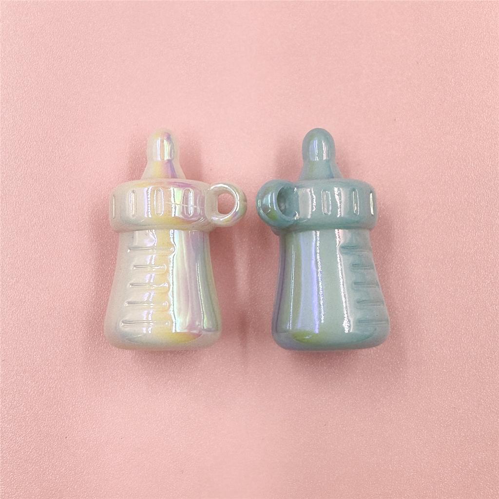 Модные свободные бусины DIY 5 шт. Материал ручной работы Аксессуары для ювелирных изделий для поделок Кормящая бутылочка 20,8*33,7 мм Подвески