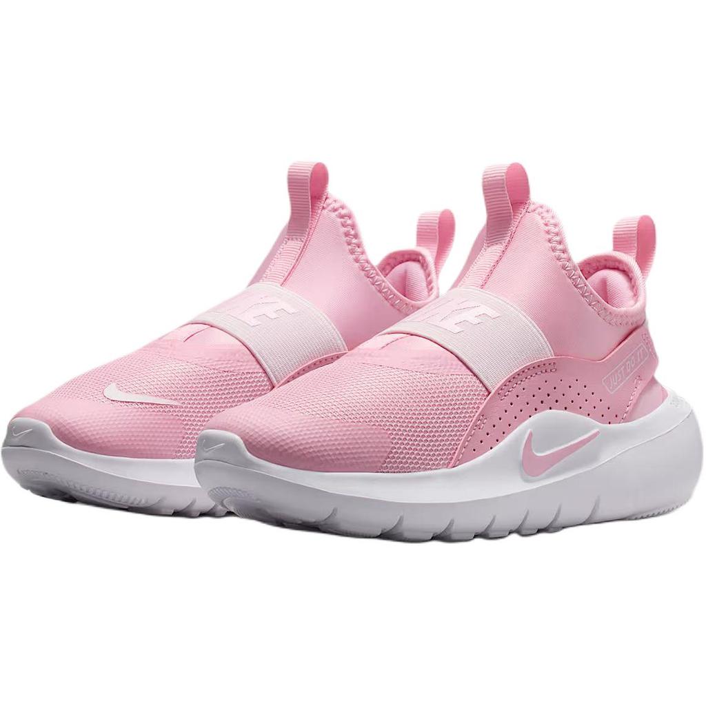 Nike Кроссовки Flex Runner 4 PS Средний Мягкий Розовый Детские Розово-Белые IF2894-600