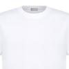 DIOR T-Shirts Men's White Crew Neck Moderate 393J697A0862-C080