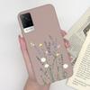For Vivo V21 Case V2066 V2050 Soft Silicone Cute Painted Cover For Vivo V21E V 21 4g 5g Phone Cases Shockproof Bumper Slim Funda