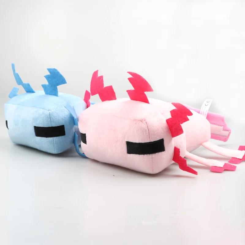 Kawaii 20-30cm Pink Axolotl Plush Toy Adults Plushie Gamer Gift Home Decoration Soft Stuffed Plush Doll Cartoon Figure Plush To