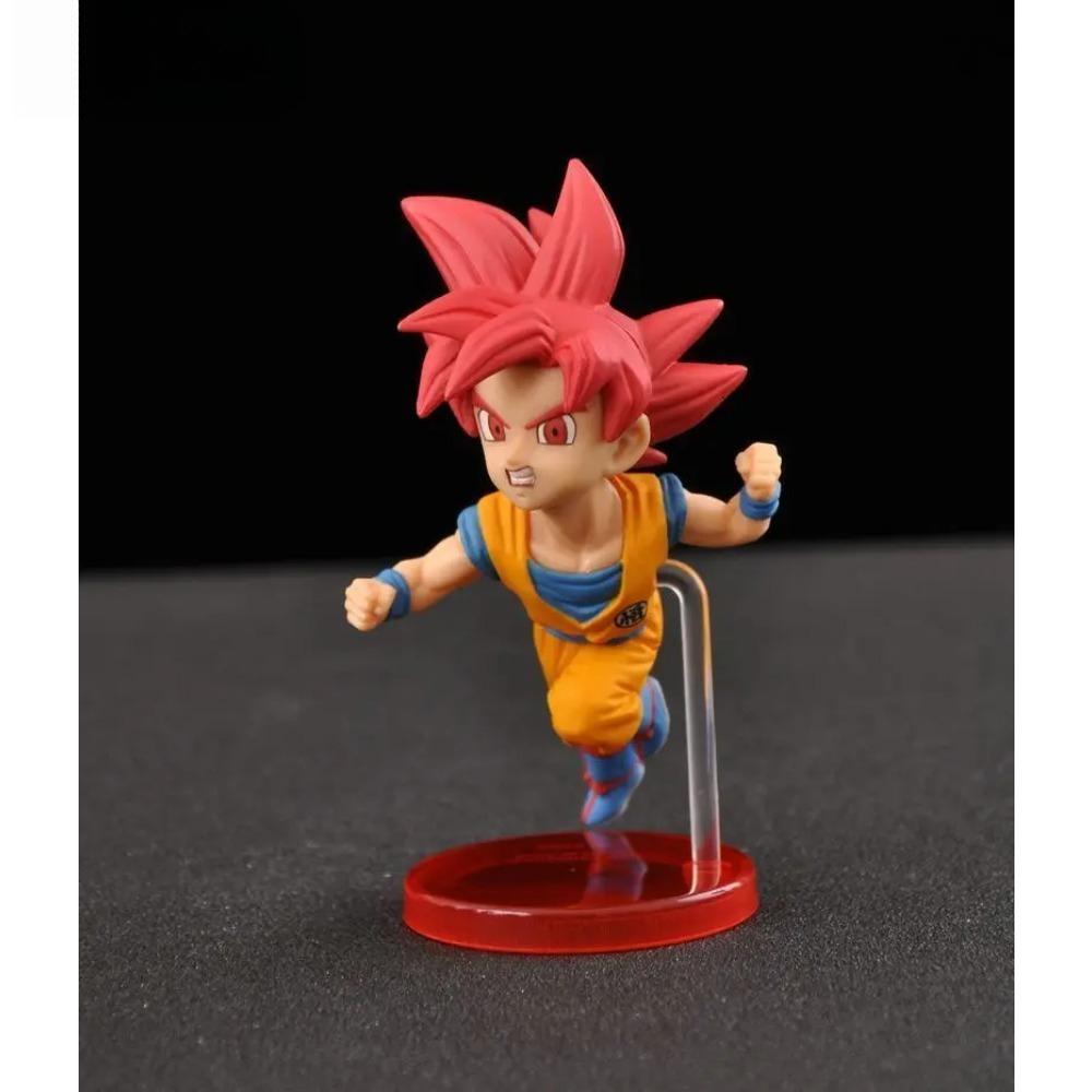 6Pcs/1Set Anime Dragon Ball Super Vol.5 Figure Banpresto WCF Series Son Goku Mark Model Toy Aciton Figure 10CM