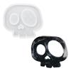 Halloween Coaster Resin Mold Skull Spider Web Tombstone Shape DIY Craft Epoxy Resin Casting Silicone Candle Cup Holder Candle Mould