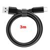 USB 3.2 Gen2 10Gbps USB A to USB C Cable 3A 60W PD Fast Charging Cord For MacBook iPad USB C SSD Hard Drive Stable Data Transfer Copper Core