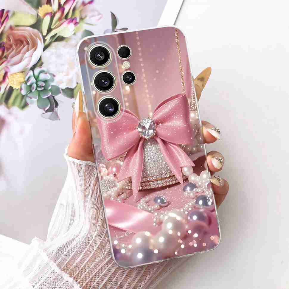 For Samsung Galaxy S25 Ultra 5G Case Beautiful Butterfly Soft Silicone Cover For Samsung S 25 S25 Ultra SM-S938B Casing Coque