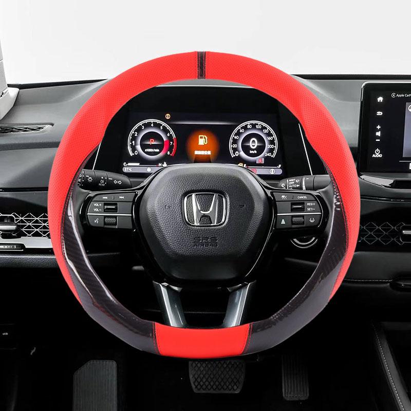 Honda ACCORD 7 8 2003 2004 2005 2006 2007 2008 2012-2025 2015 2016 2018 2019 2020 2021 2022 Leather Car Steering Wheel Cover RB6