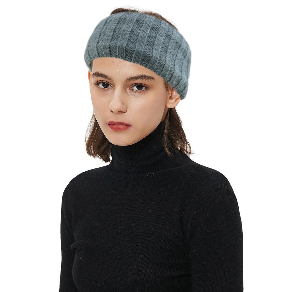 Solid Color Headwear Warm Ear Protection Hair Band New Hairband