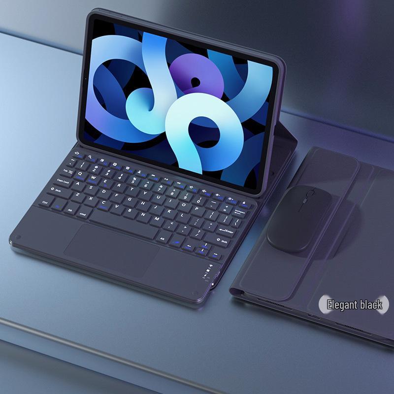 Магнитный чехол-клавиатура Bluetooth с подсветкой для Xiaomi Redmipad2 (Русский/Португальский) - Совместимо с моделью 2025 года