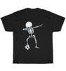 Dab Dance Dabbing Soccer Skeleton Halloween Football Sport Lover T-Shirt Unisex