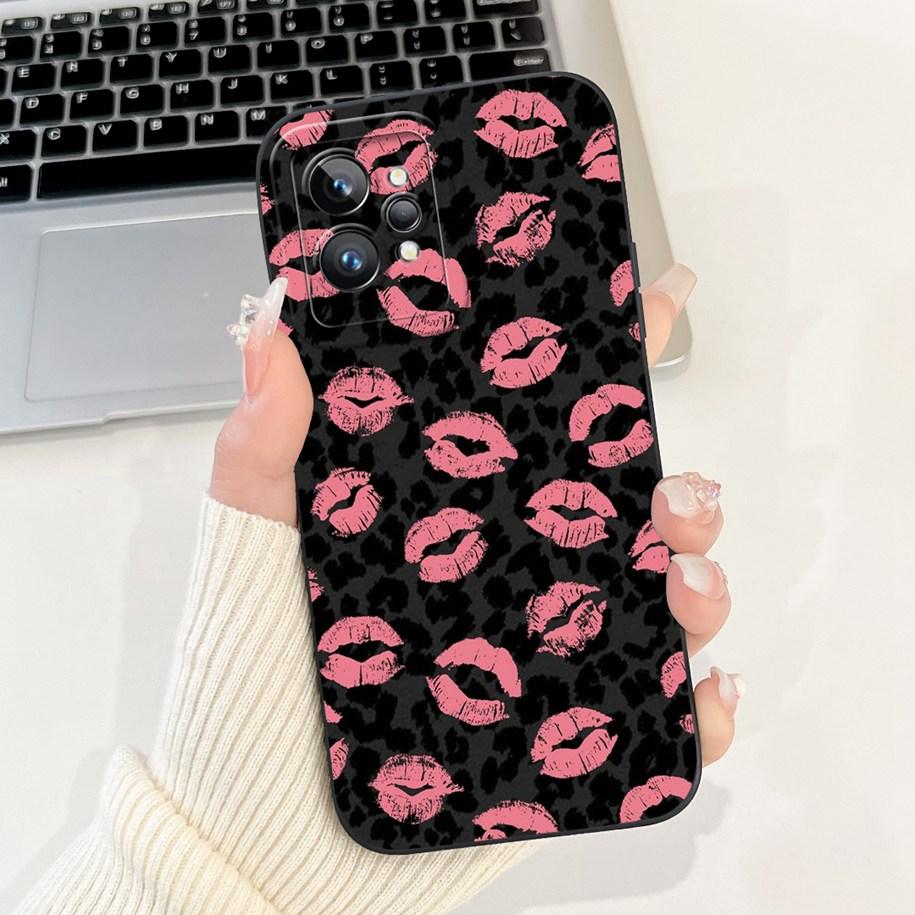 For Realme GT Neo 2 Case RMX3370 Silicone Cover Creative Panda Rabbit Shockproof Bumper For Realme GT2 Pro GT 2 RealmeGT2 Fundas