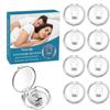 Anti-Snoring Aids, Set of 8, Nose Clips, Anti-Snoring Aids, Snoring Relief, Nose Pins, Nose Clips, Prevents Mouth Breathing, Nasal Cavity Dilation, Pr