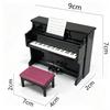 Трансграничная миниатюрная модель пианино DIY реквизит для декора игрового домика