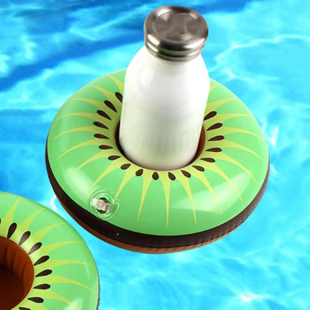 1pc-Inflatable Cup Holder Drink Holder Swimming Pool Accessories Float Bathing Pool Toy Party Decoration Bar Coasters Mini