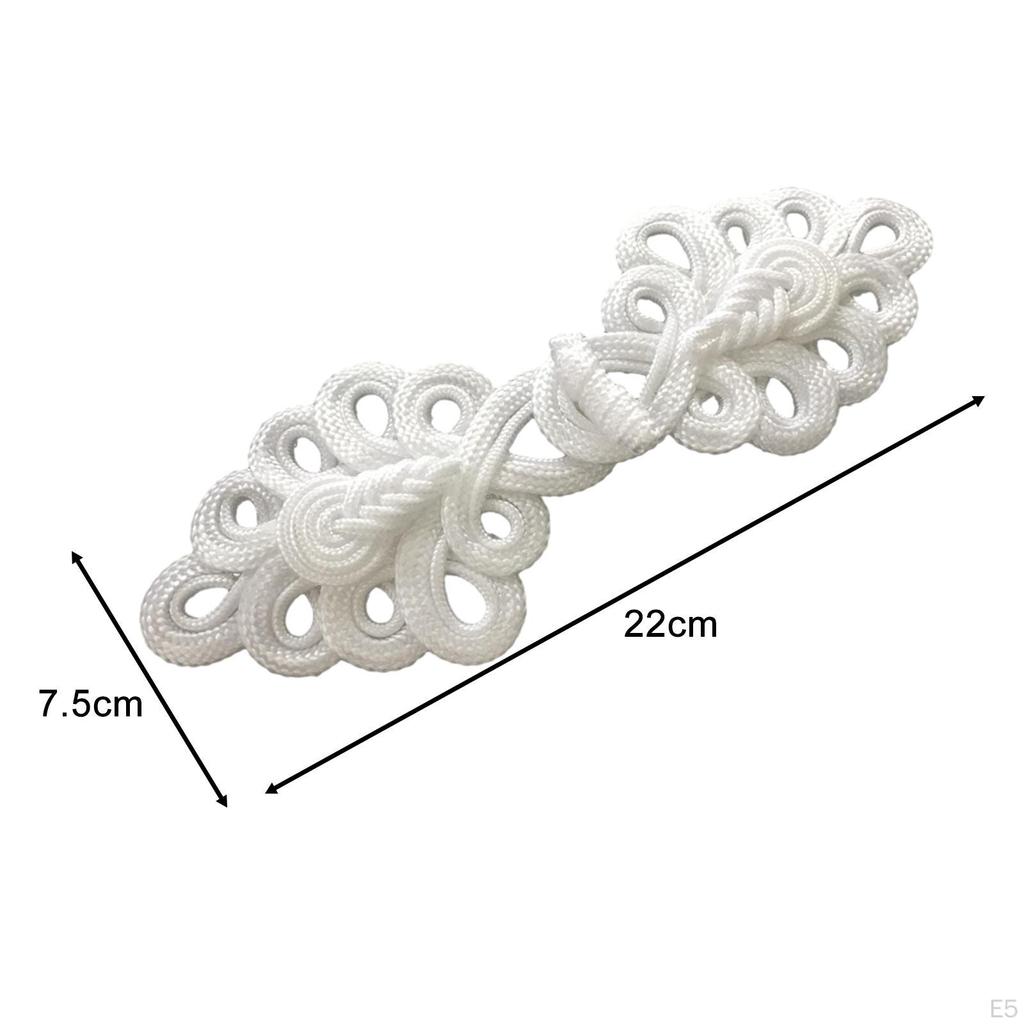 1 пара китайских узлов, пуговицы-лягушки, застежки, швейные застежки для свитера, плаща, пальто, шарфа, кардигана