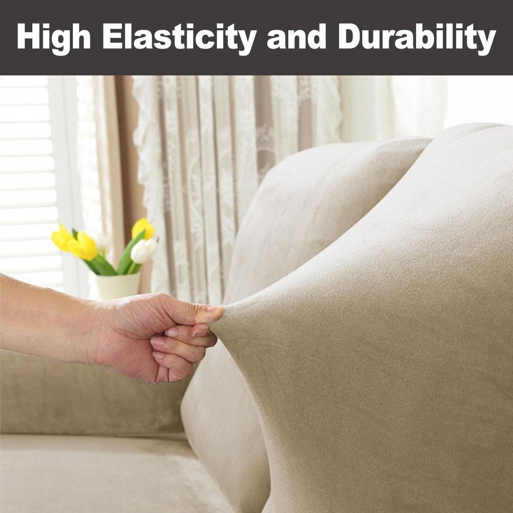 Бархатные чехлы на диван, эластичный протектор для дивана, мягкие чехлы для кресла-реклайнера, Lazy Boy